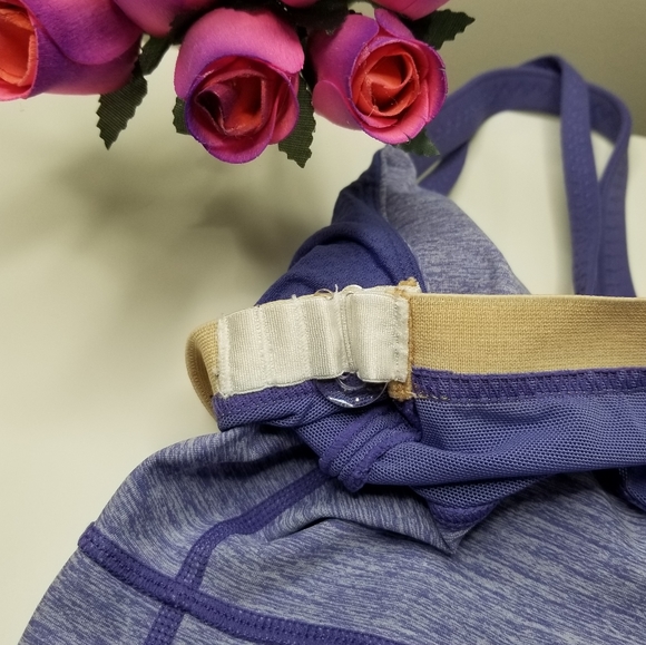 Lululemon athletica purple tank top built-in bra - Picture 5 of 5